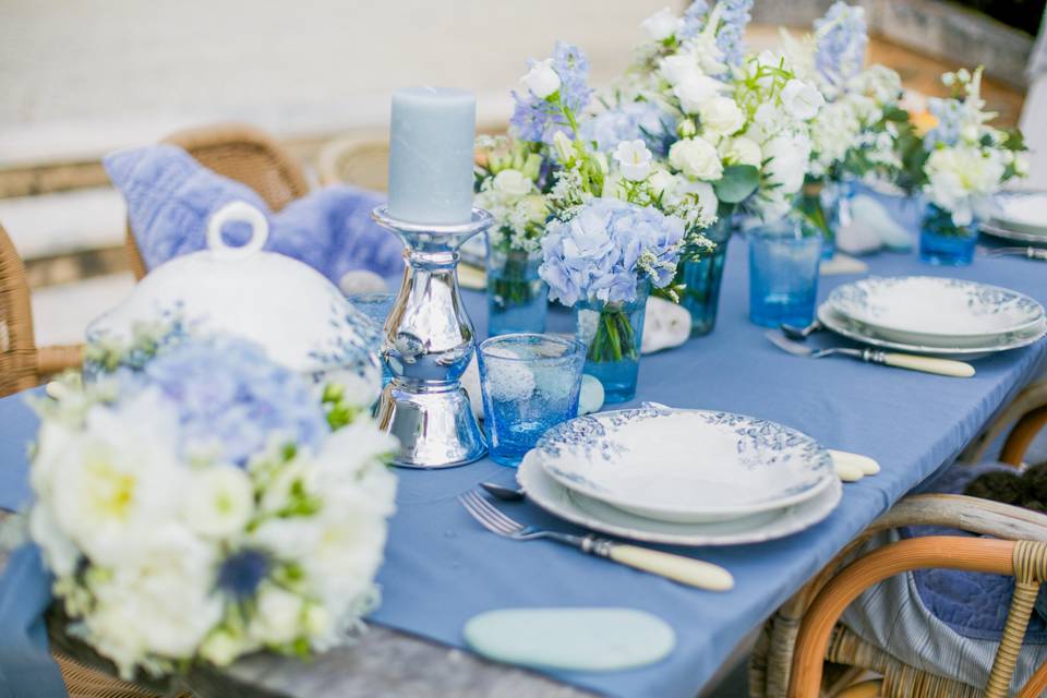 Table blue serenity