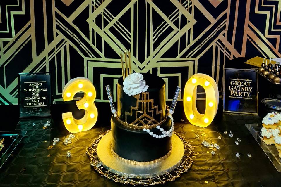 Déco Gatsby anniversaire