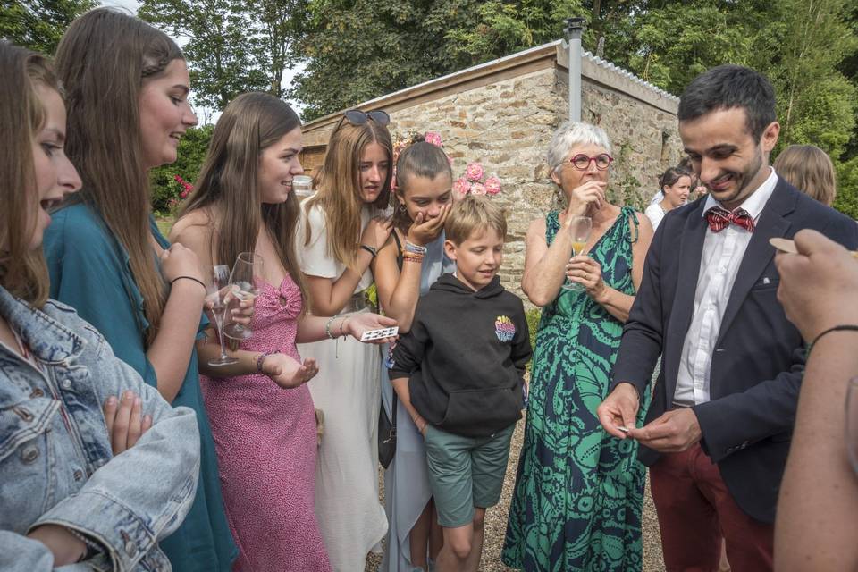 Close-up mariage