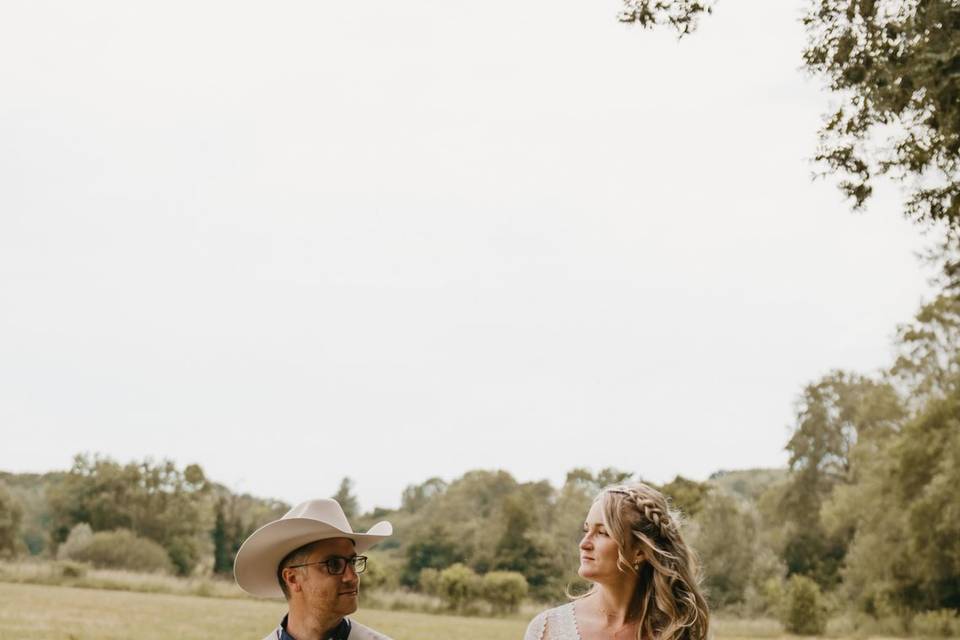 Mariage cow boy