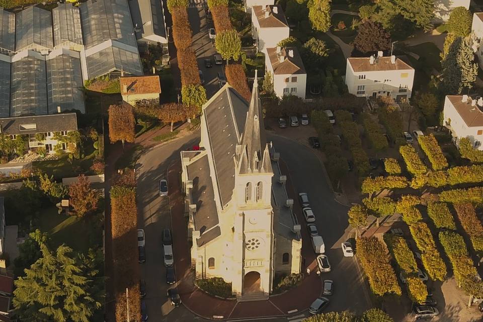 Photo église mariage