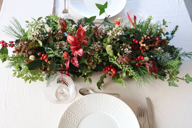 Centre de table, hiver 2025