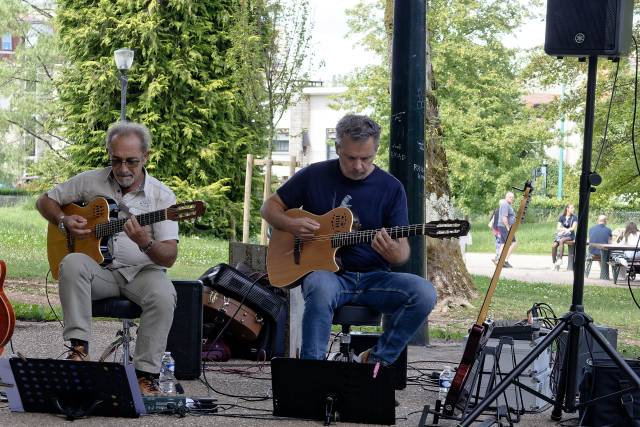 Christian et Benoît guitares