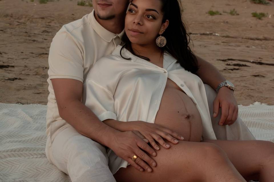 Séance grossesse couple