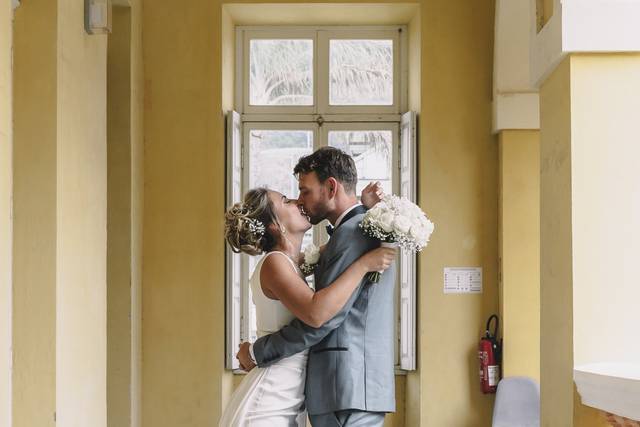 Couple bisou