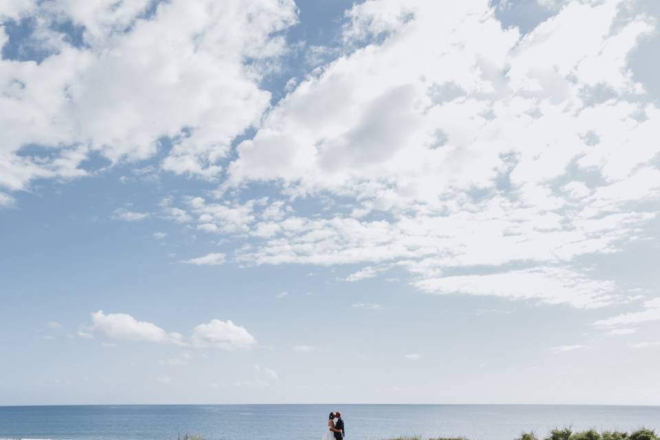 Couple sur pont