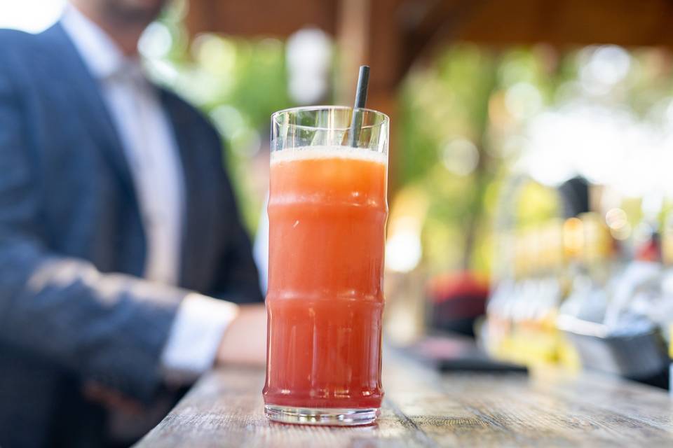 Gros plan cocktail