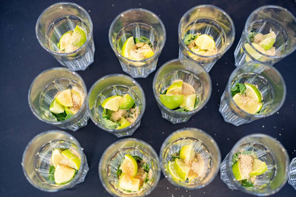 Verres cocktail