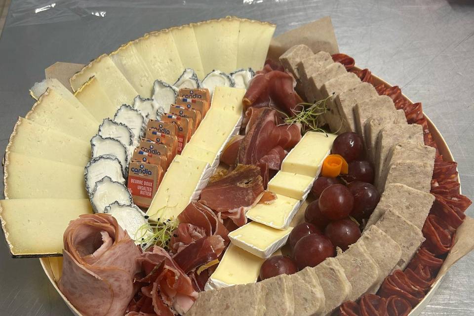 Plateau charcuteries/fromages