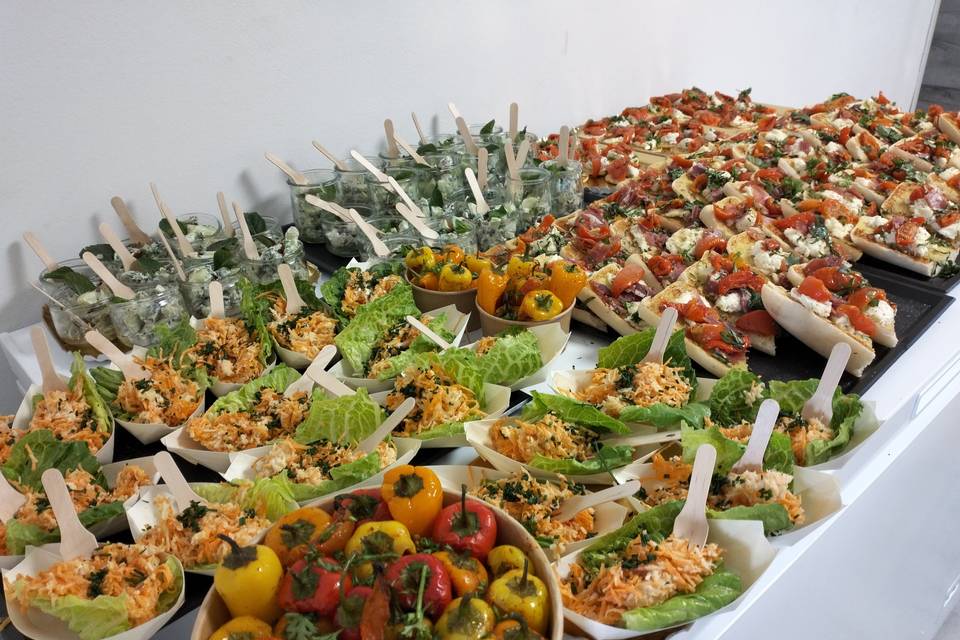 Buffet cocktail dinatoire