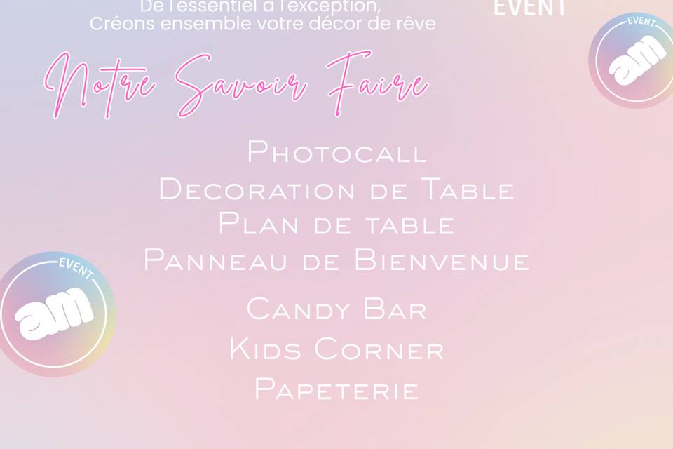 Notre savoir faire