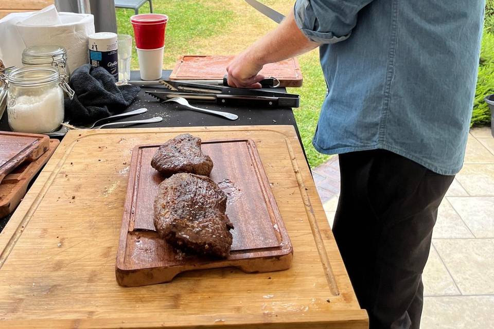 Chef barbecue brésilien