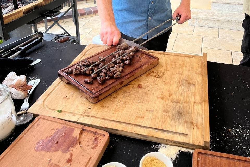 Chef barbecue brésilien