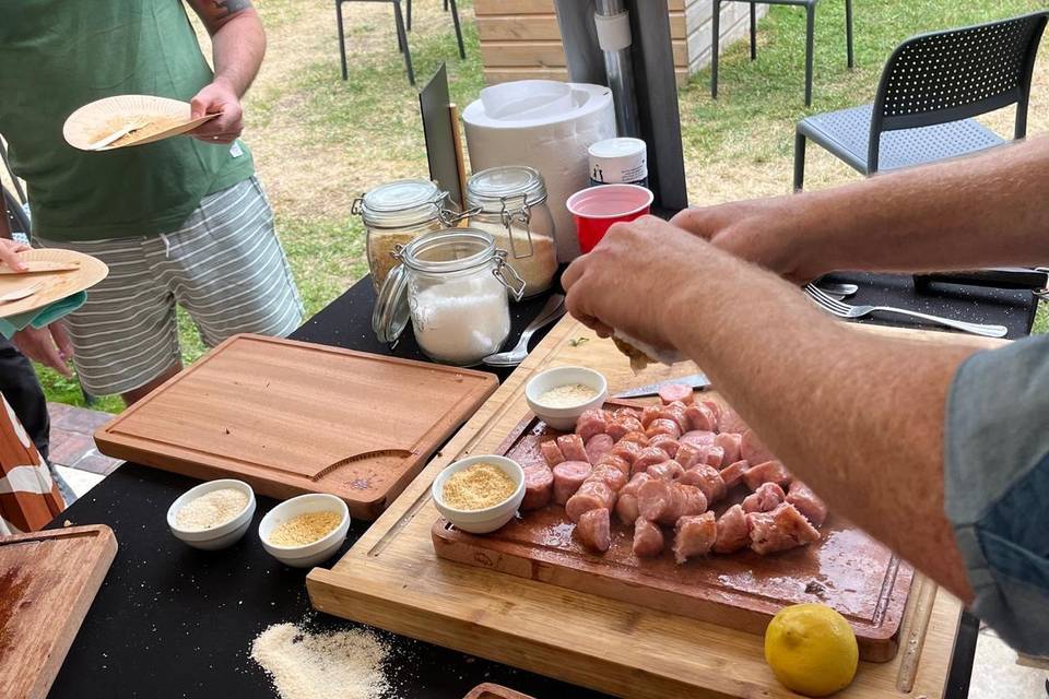 Chef barbecue brésilien