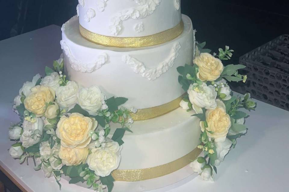 Wedding cake 120 parts