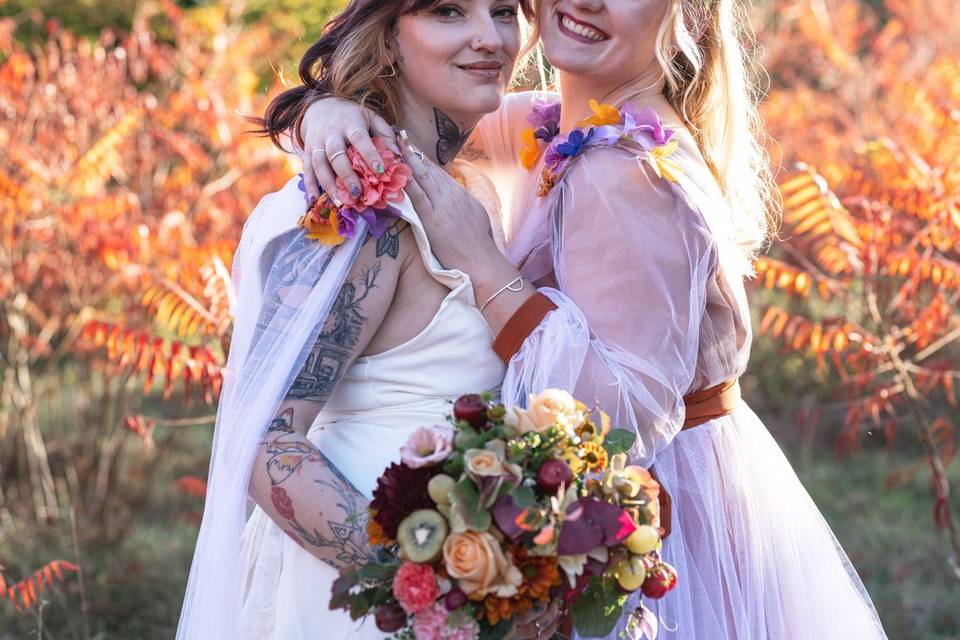 Mariage Caroline et Mégane