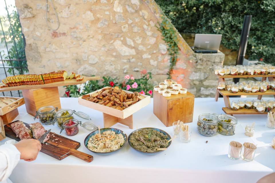 Buffet cocktail