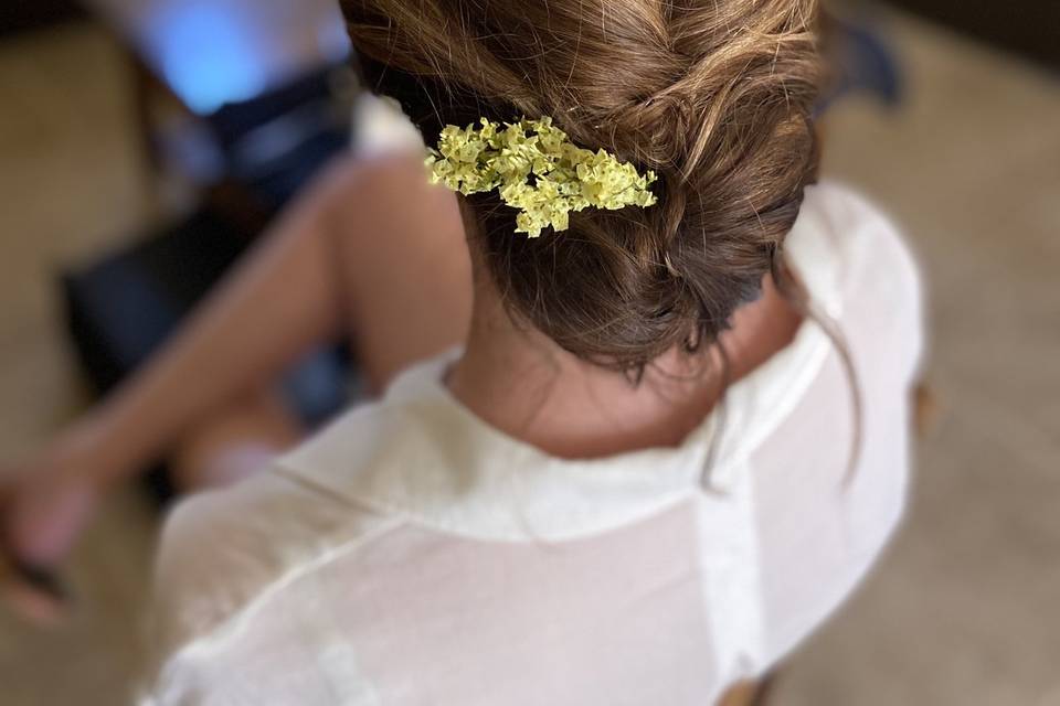 Chignon mariée