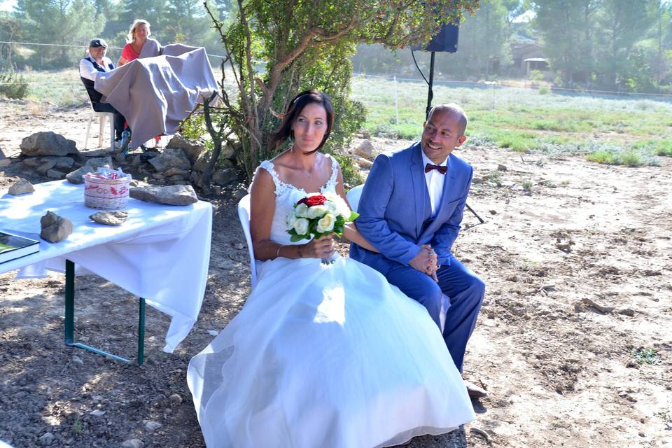 Mariage dans un centre équestr