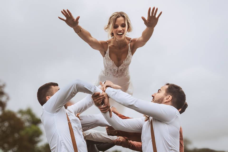 Une mariée au top !