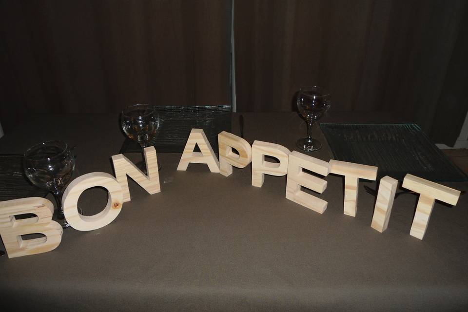 Déco pour buffet