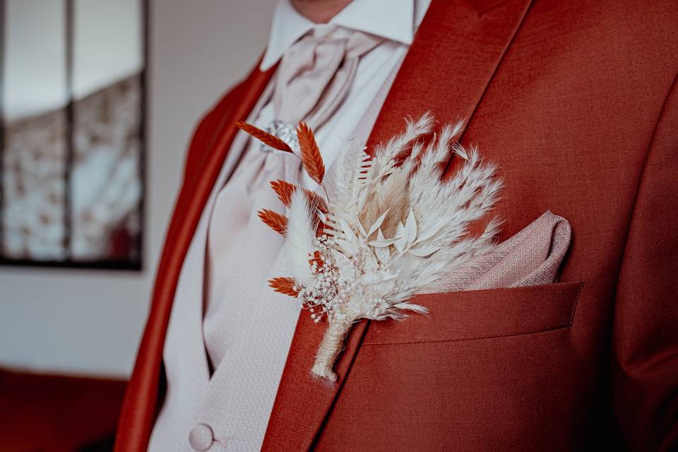 Boutonnière du marié