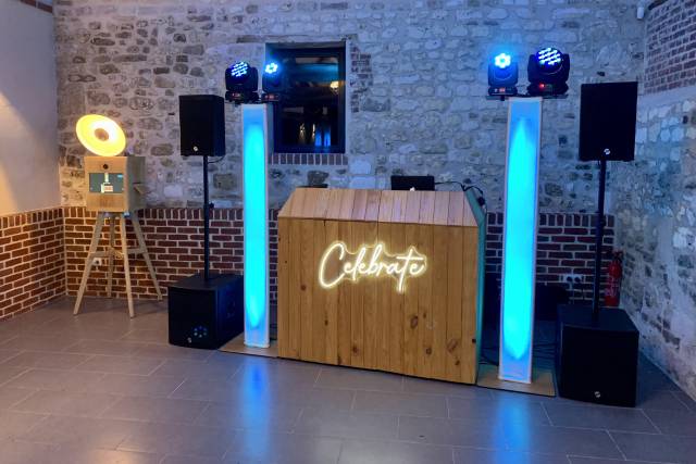 Devanture champêtre mariage