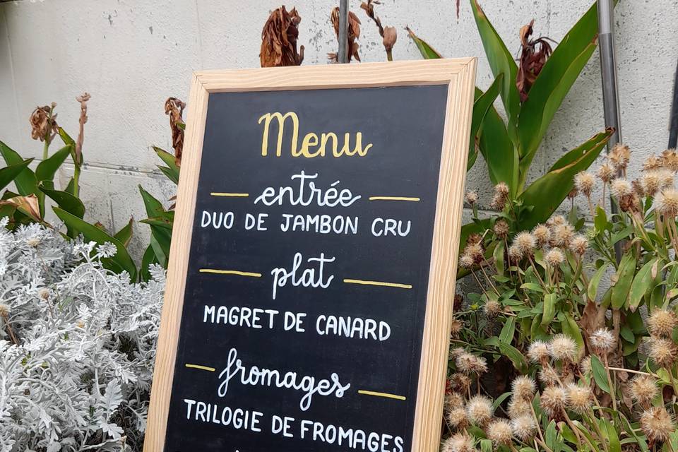 Panneau bienvenue mariage