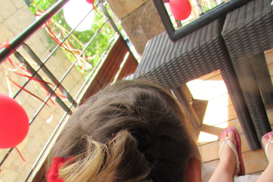 Chignon enfant