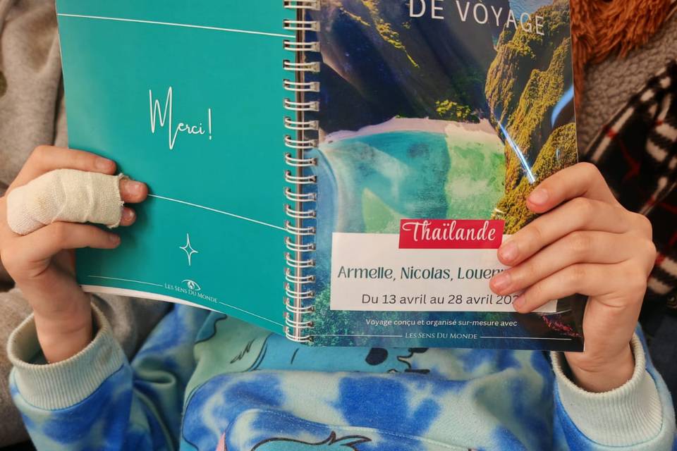 Carnet de voyage Thailande