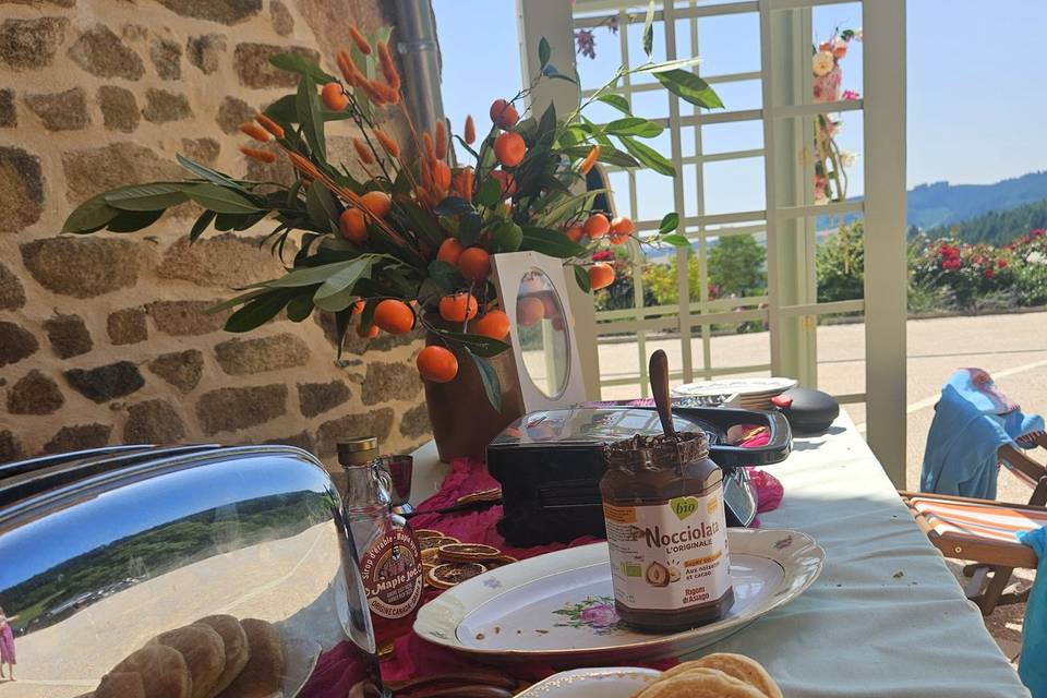 Brunch lendemain de mariage
