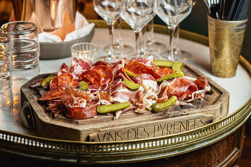 Planche de charcuterie
