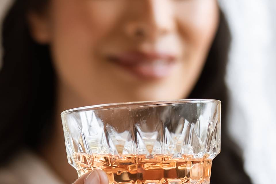Le champagne Rosé