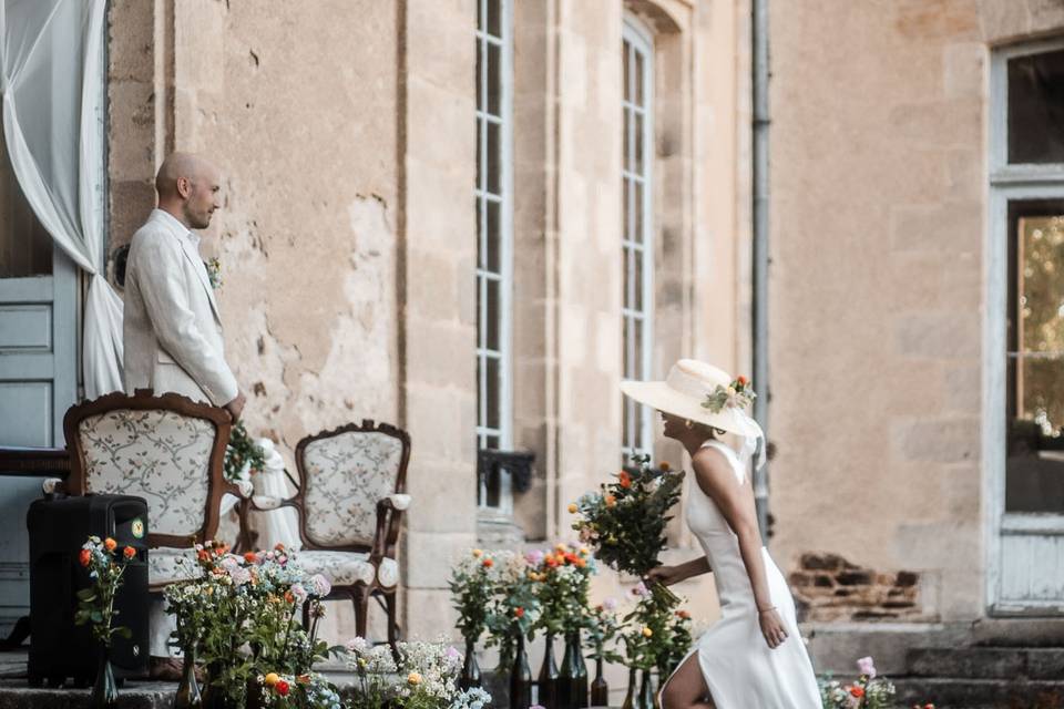 Cérémonie cour d'honneur