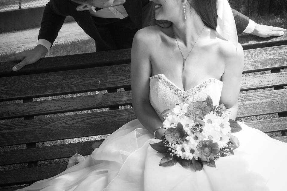 Photo Mariage noir et blanc