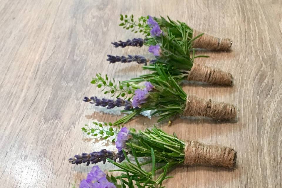 Bouquet et boutonnière