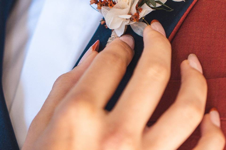 Détail boutonnière