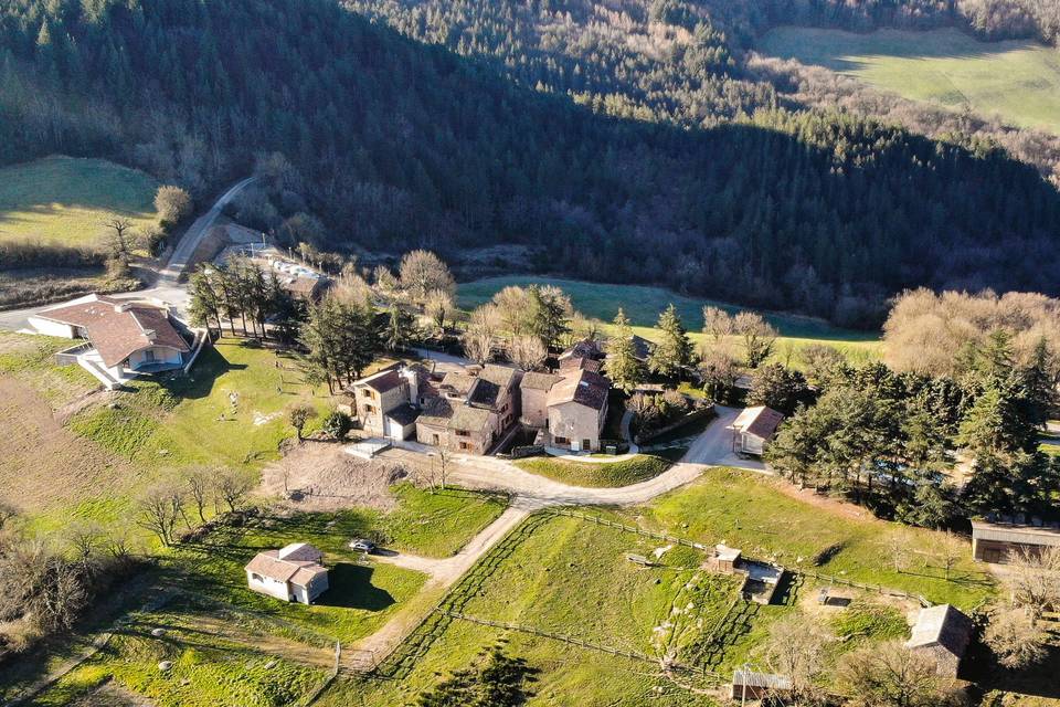 Vue aérienne