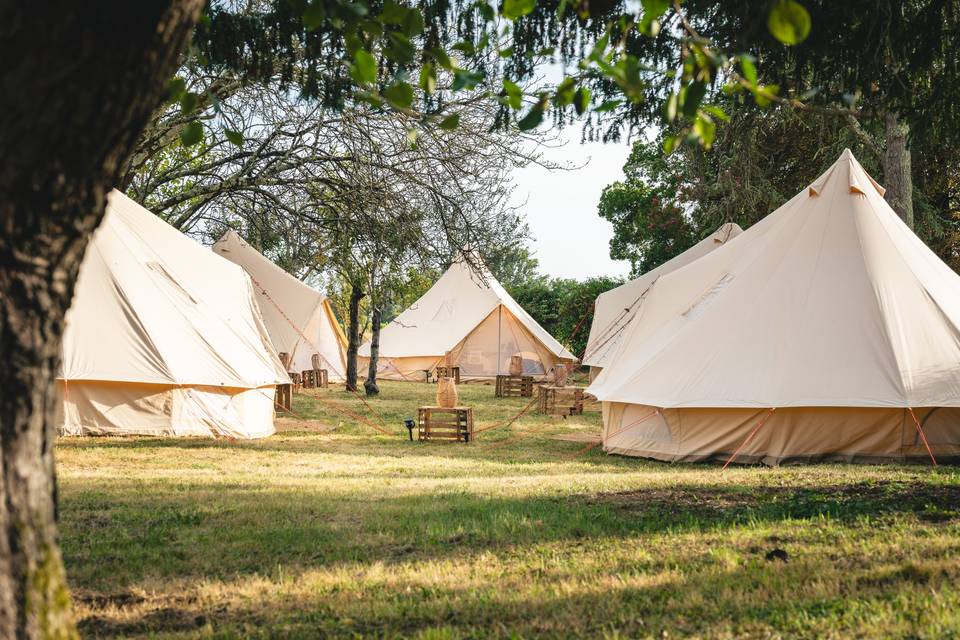 Château la Capelle - tipis
