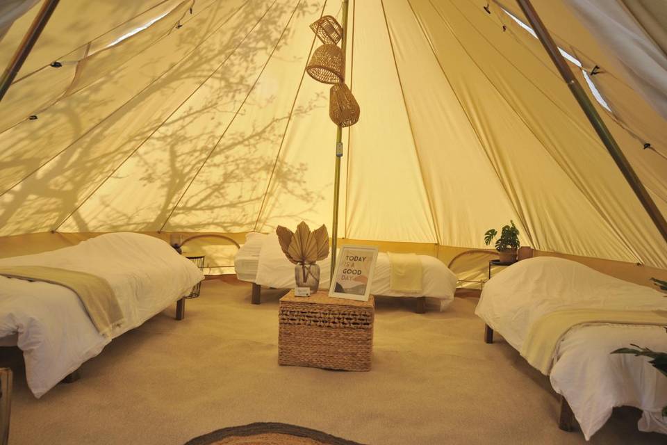 Tipis de luxe - hébergement