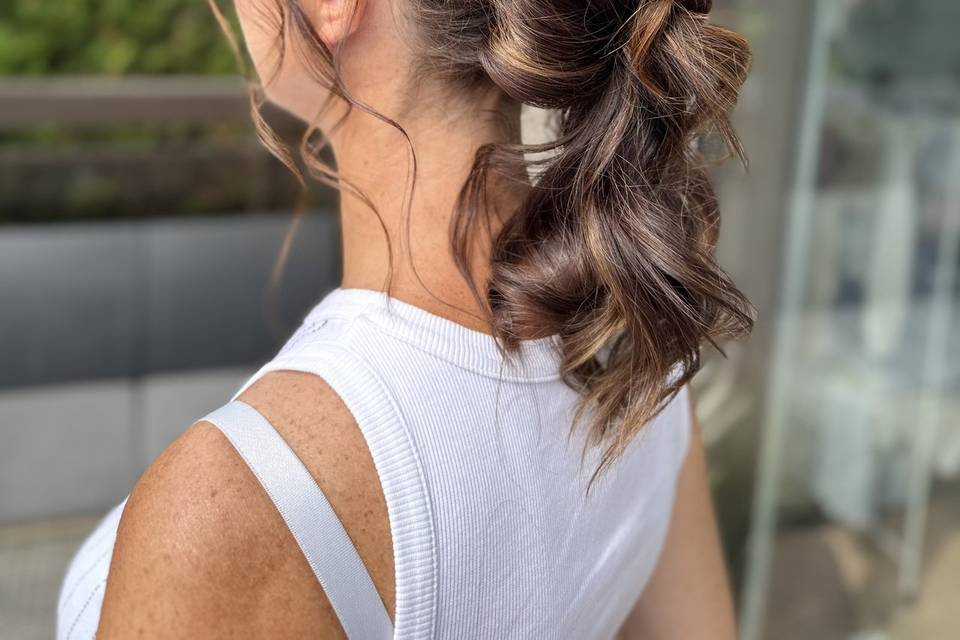 Coiffure déstructurée