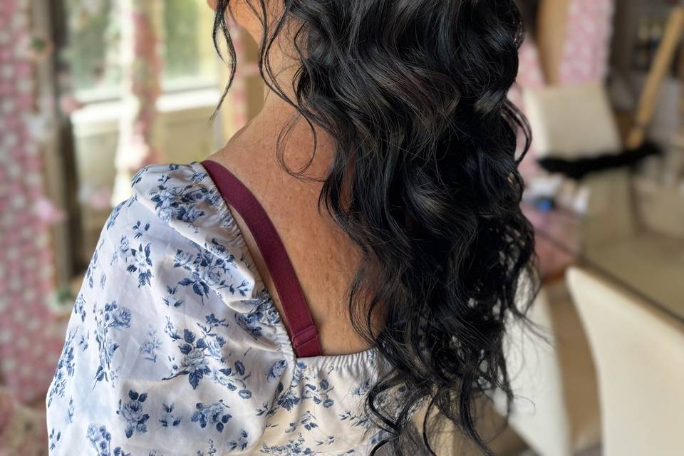 Wavy hair