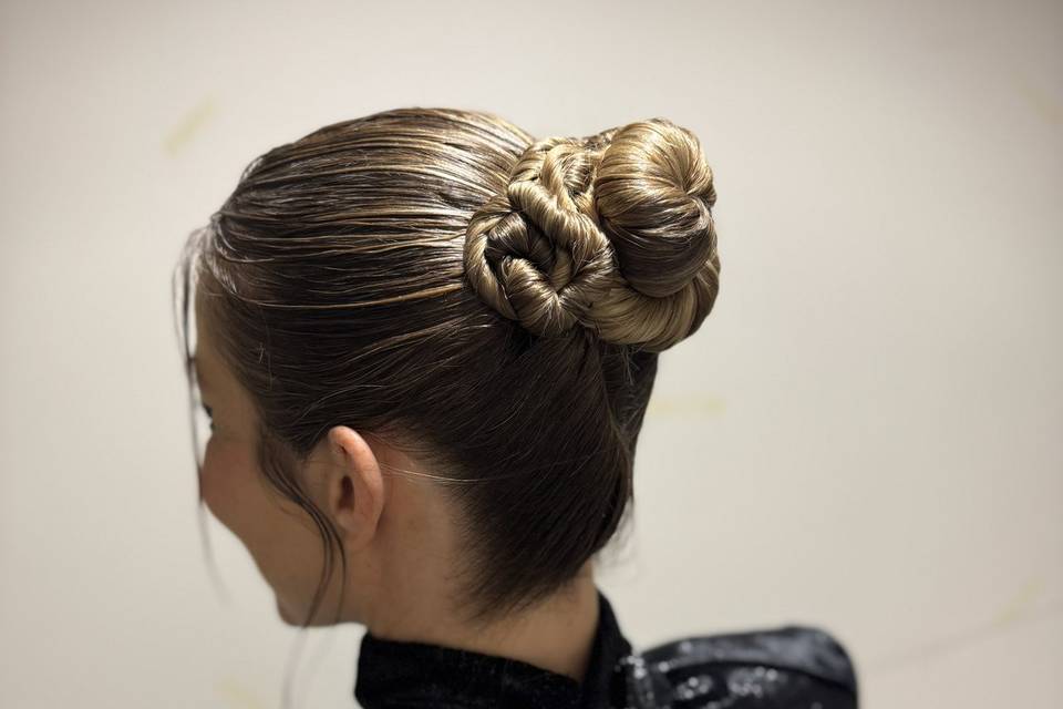 Chignon style danseuse