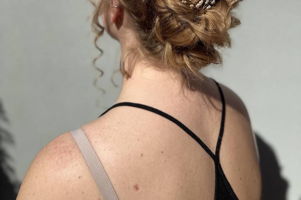 Chignon bohème