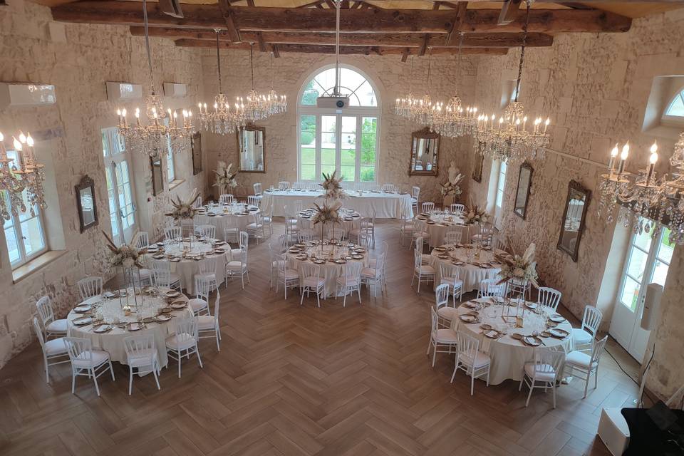 Salle du chateau Gassie