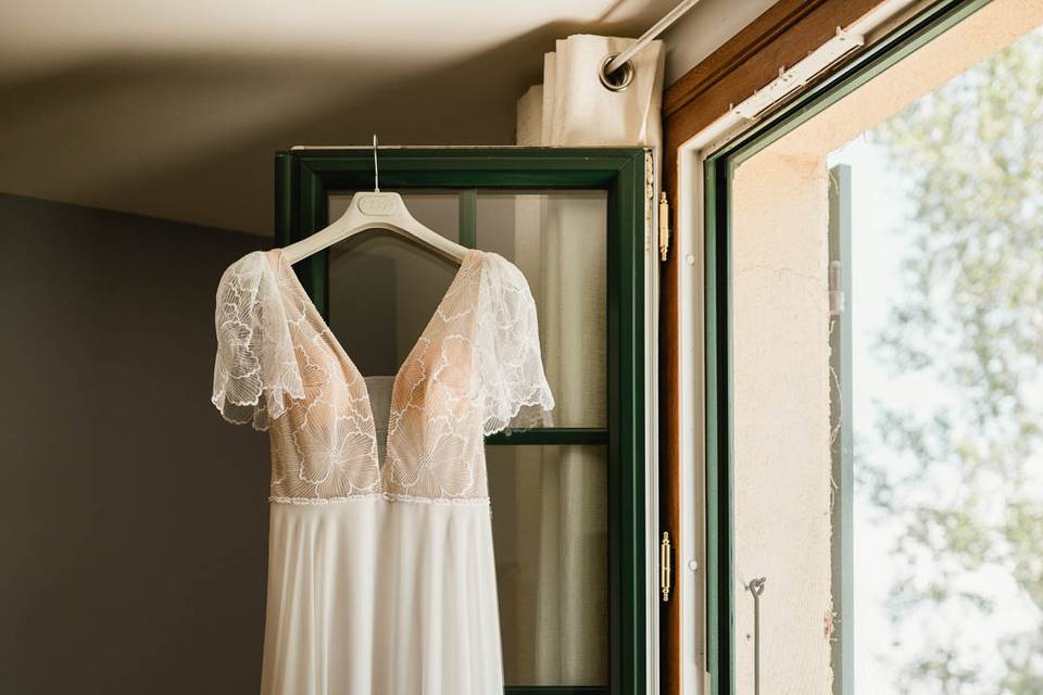 Robe de la mariée