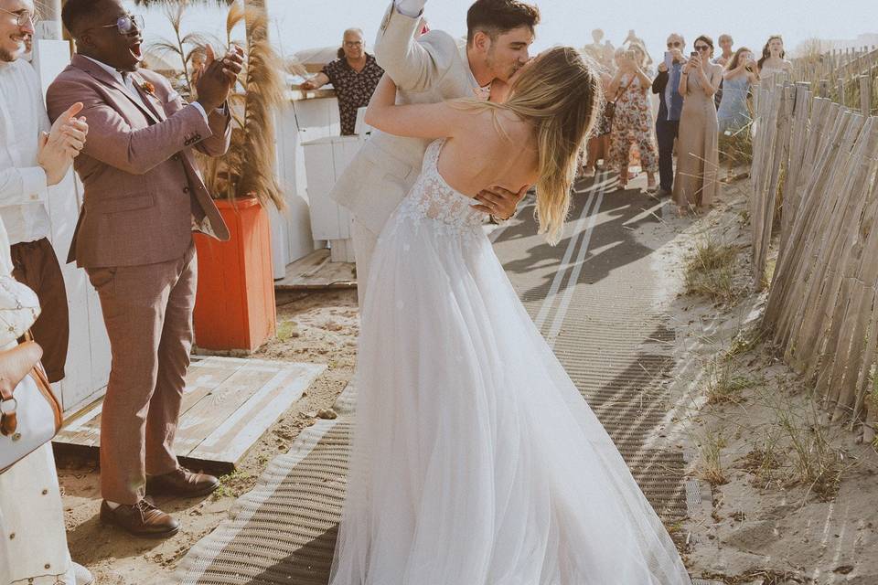 Mariage à la plage