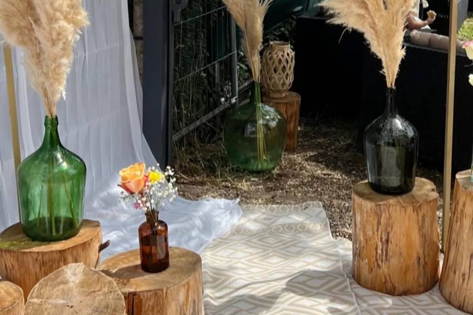 Panneau de bienvenue mariage