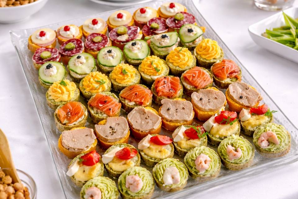 Pièces apéritives