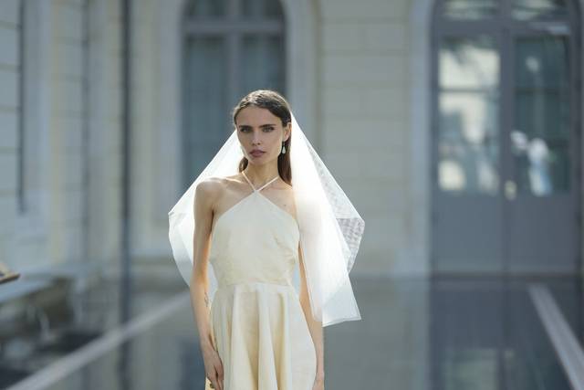 Robe civile en soie sauvage